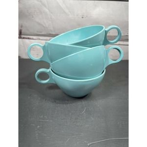 VTG Prolon Melmac Beverly 7403 Bright Blue Melamine Coffee Tea Cup